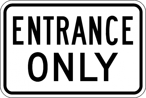 Entrance Only-2