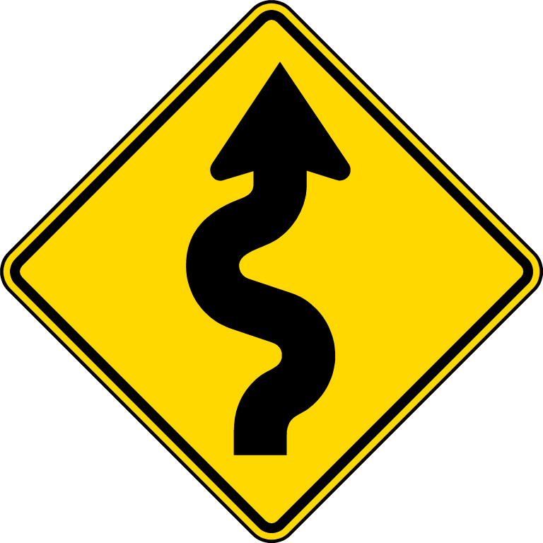 Traffic Signs Reverse Curve Right Sign W1 4r Road Sig - vrogue.co