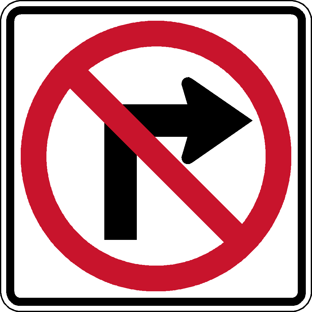 Restrictive Traffic – Real Traffic Signs