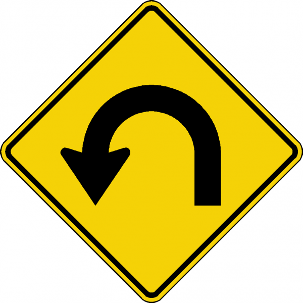 W1-11L – Real Traffic Signs