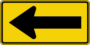 W1-6L – Real Traffic Signs
