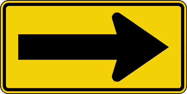 W1-6R – Real Traffic Signs