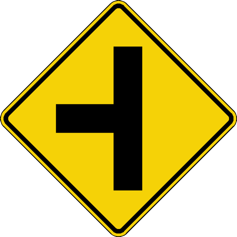 Intersections – Real Traffic Signs