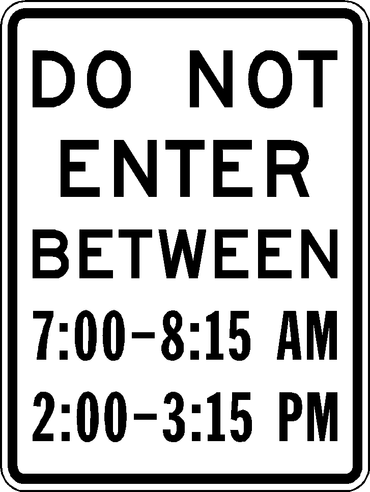 SCH-SP-1 – Real Traffic Signs