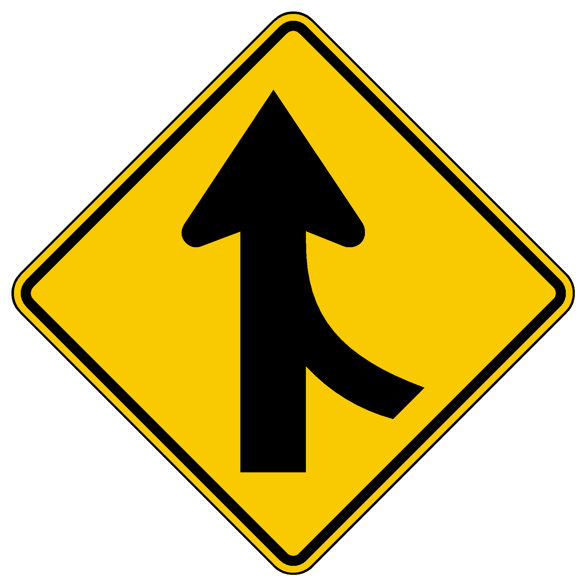 W4-1R – Real Traffic Signs